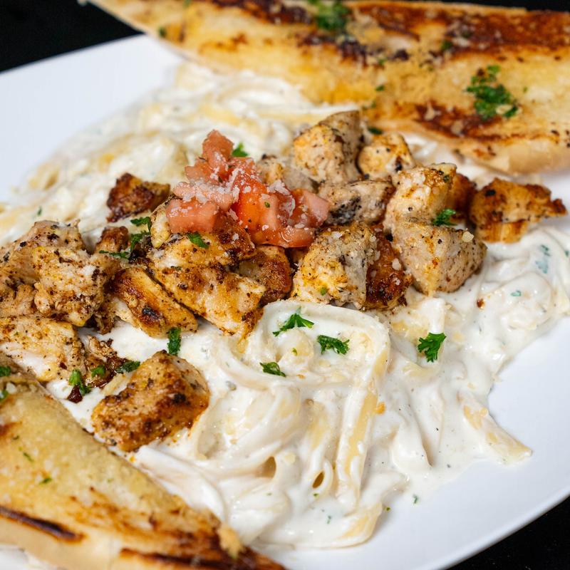 Chicken Alfredo Dinner photo