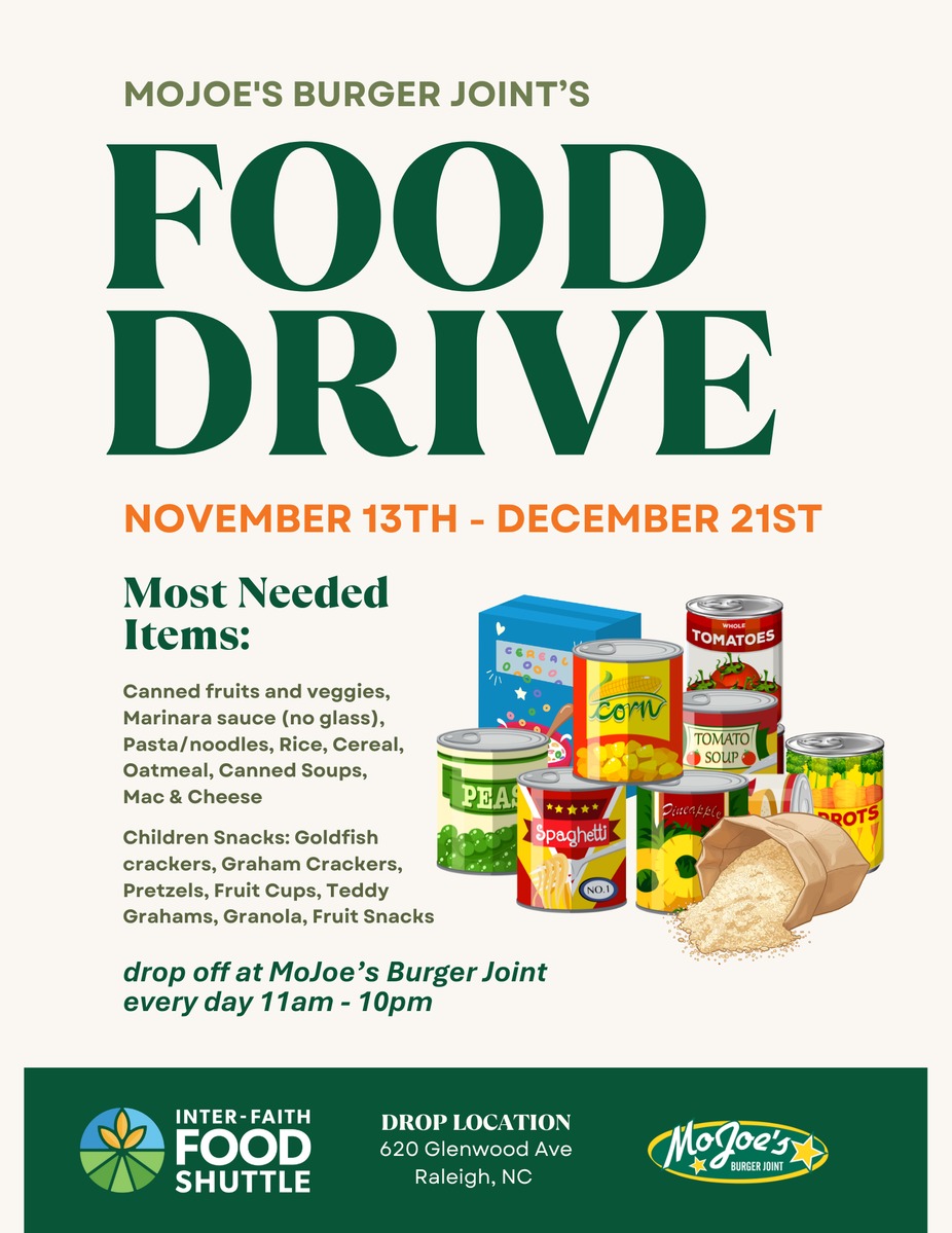 MoJoe’s Food Drive event photo