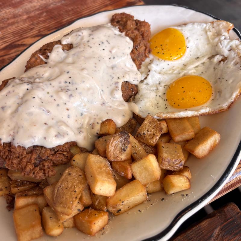 Chicken Fried Steak & Eggs photo