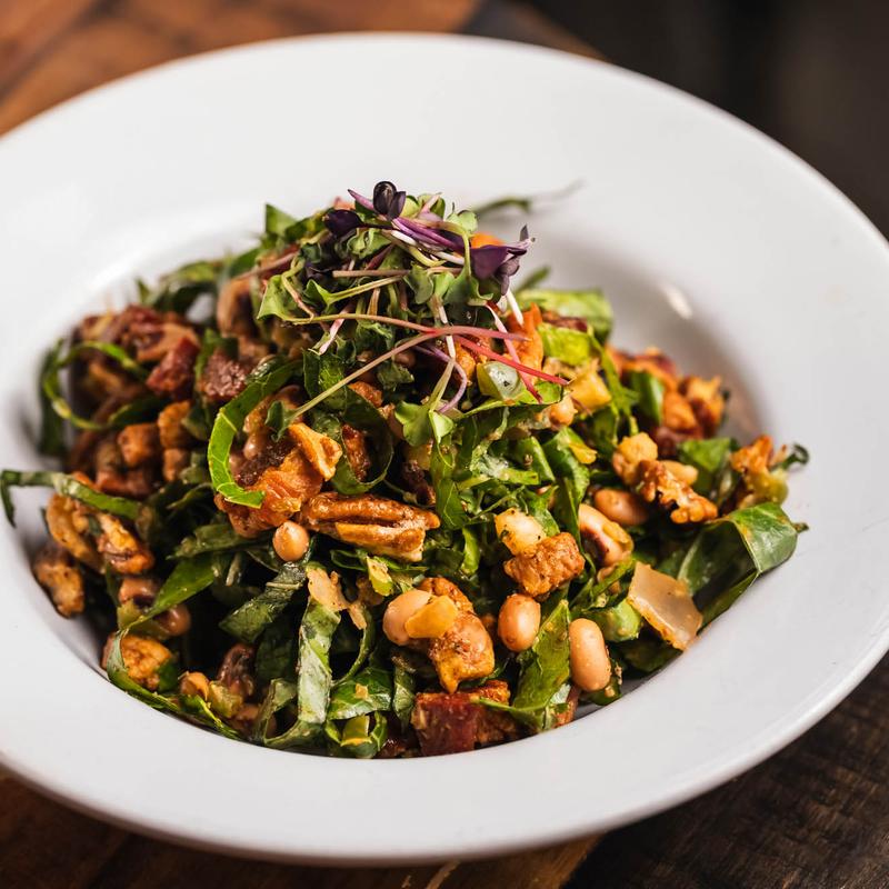 Collard Greens and Black - Eyed Pea Succotash Salad photo