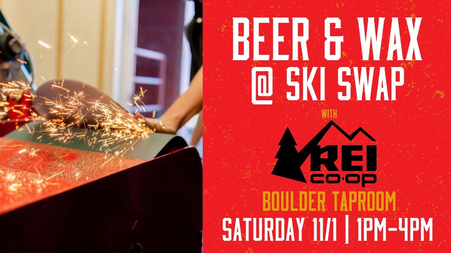 #boulder1 beer & wax at the 5th Annual Ski Swap event photo