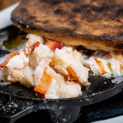 Lobster a la Bourguignonne.