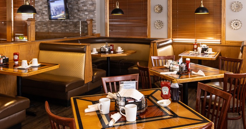 Interior, dining space