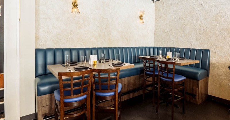 Interior seating area