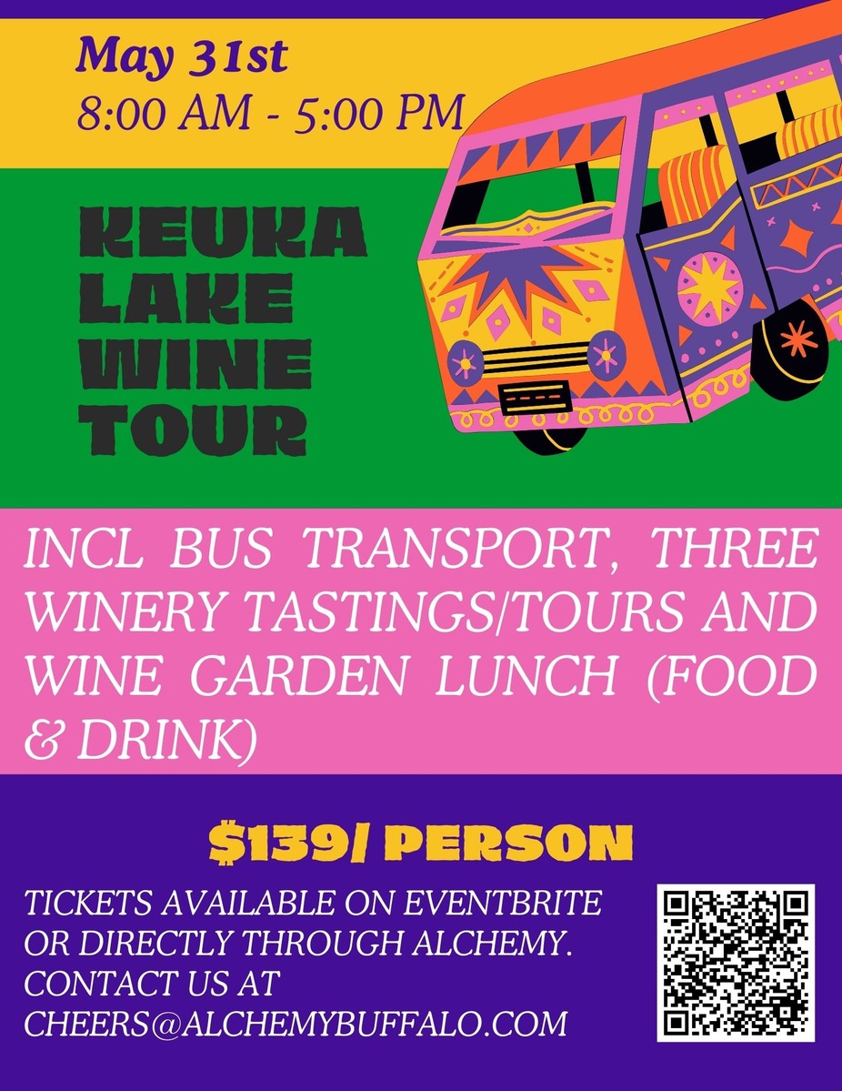 Keuka Lake Wine Bus Tour event photo