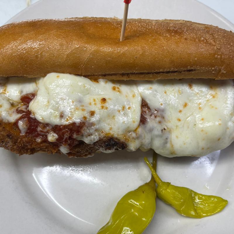 Eggplant Parmesan Sandwich photo
