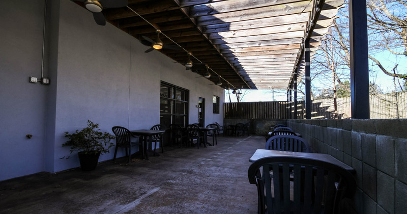 Exterior, patio