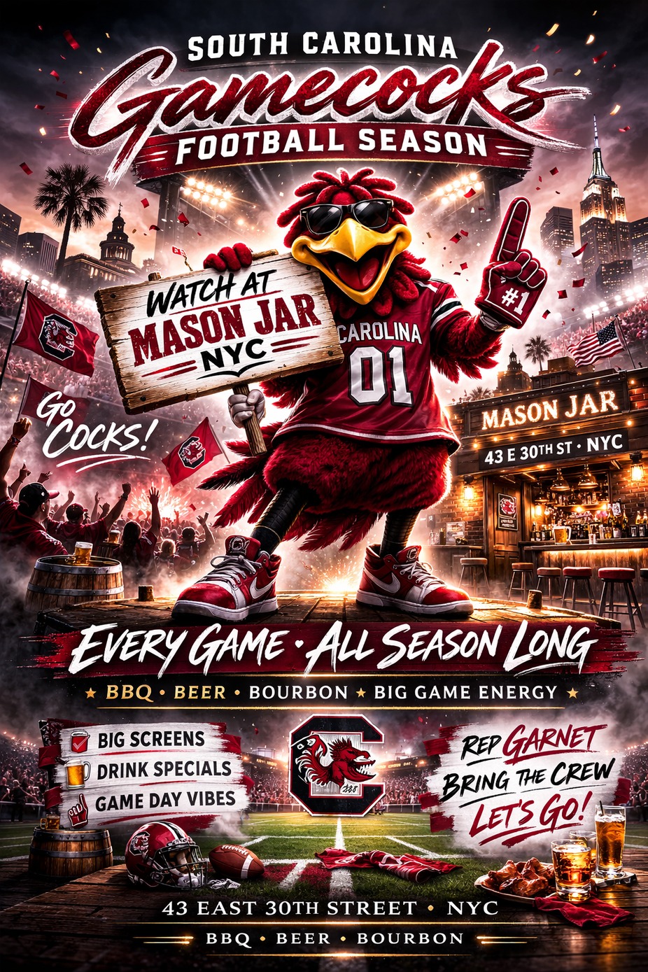 Gamecocks Football Watch Parties event photo