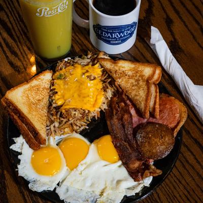 The cedarwood breakfast.