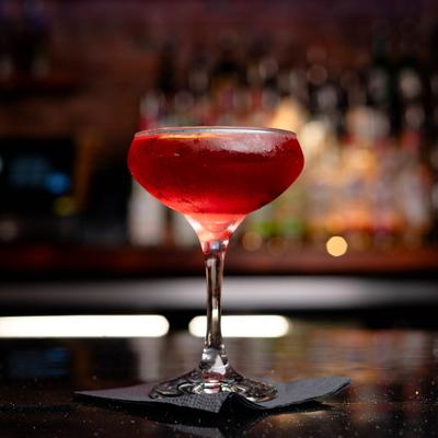 Red Summer Jewel cocktail.