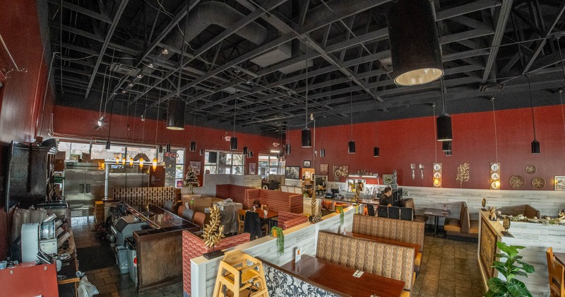 Interior, main dining area