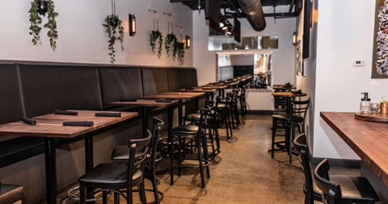 Interior, seating area