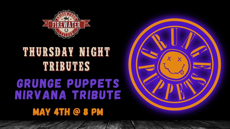 Live Music - Grunge Puppets - Nirvana Tribute event photo