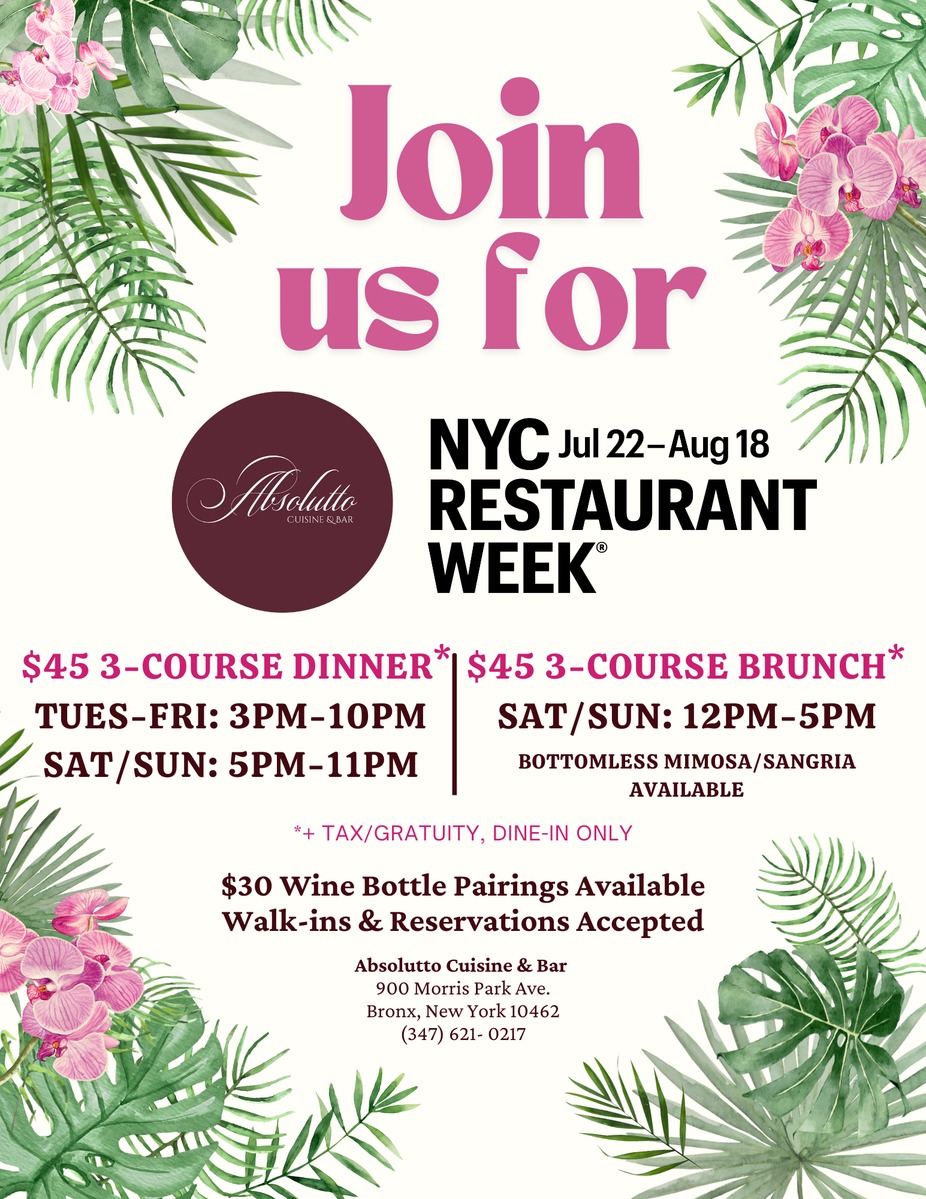 Absolutto Cuisine & Bar Morris Park, Bronx, NY