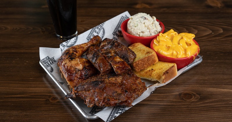 Ribs and Chicken Combo plate