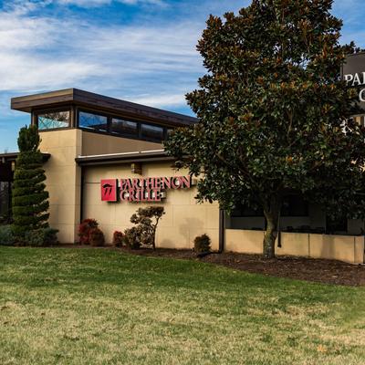 Exterior, restaurant building.