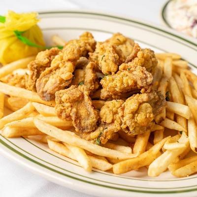 RIPS Fried Oyster Platter.