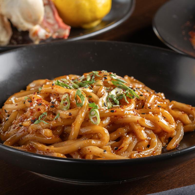 Garlic Udon Noddles photo