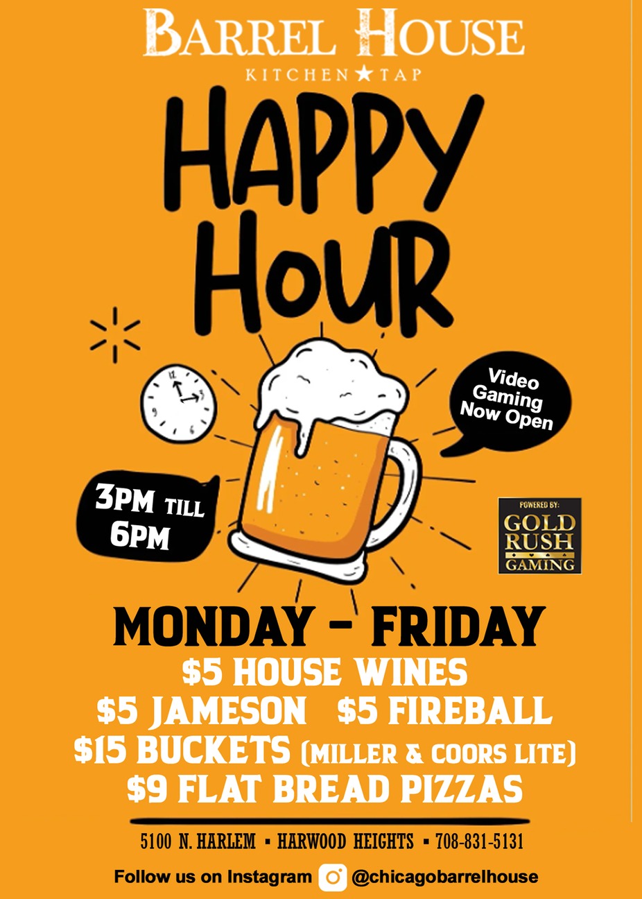 Barrel House Kitchen &Tap events