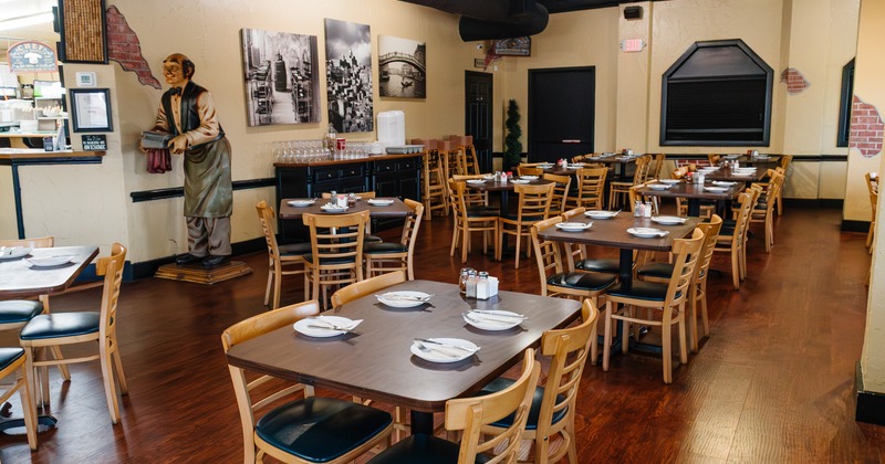 Restaurant dining area