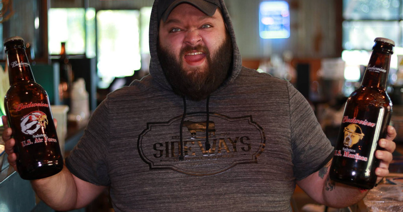 Guest posing for a photo