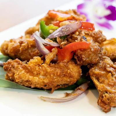 Salt Pepper Chicken Wings.