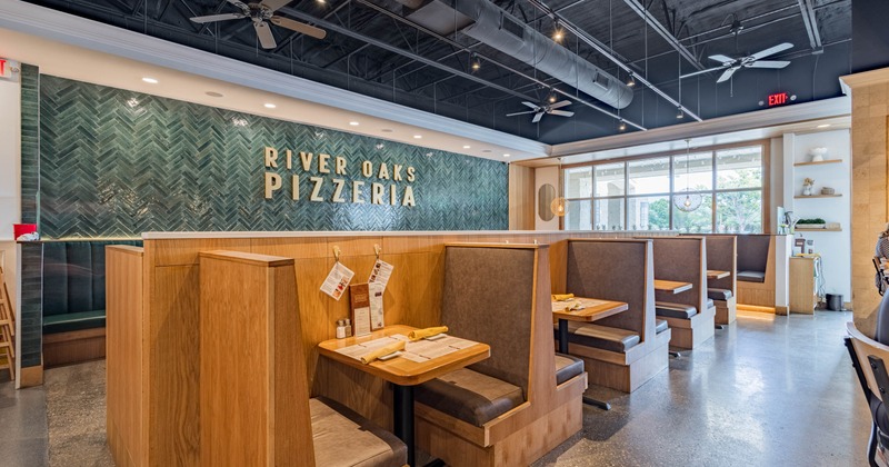Interior dining area