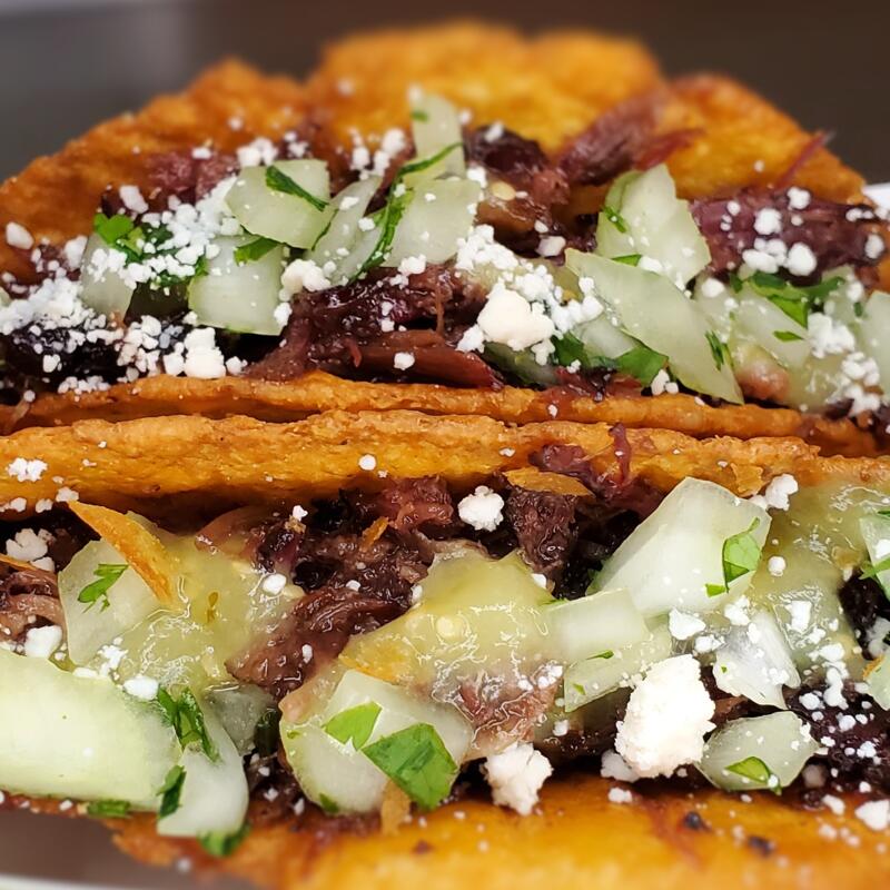 Smoked Beef Cheek Barbacoa Taco photo