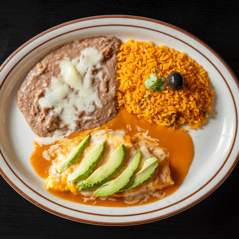 menu item 1 of 7, Avocado Omelette