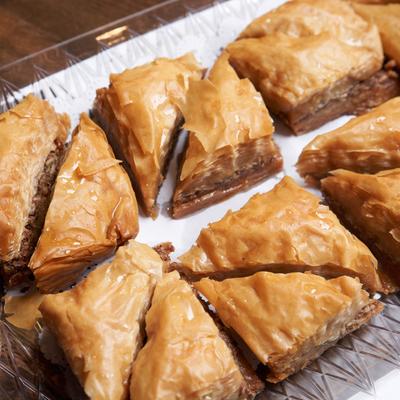 Baklava pastry.