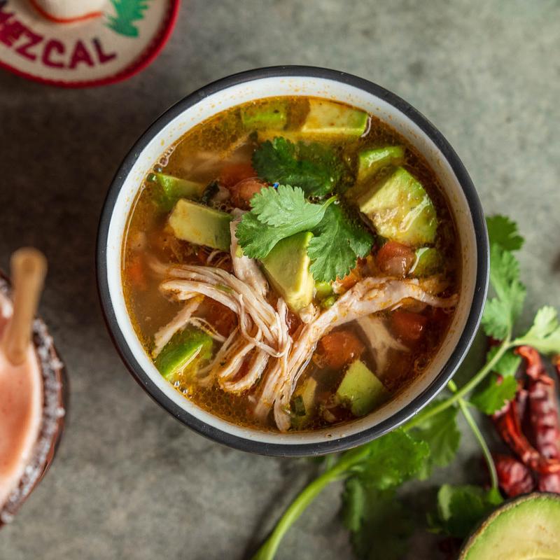 menu item 6 of 12, Sopa De Pollo