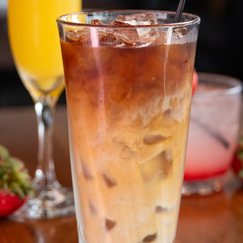 menu item 9 of 11, Iced Coffee (caramel, vanilla, hazelnut)