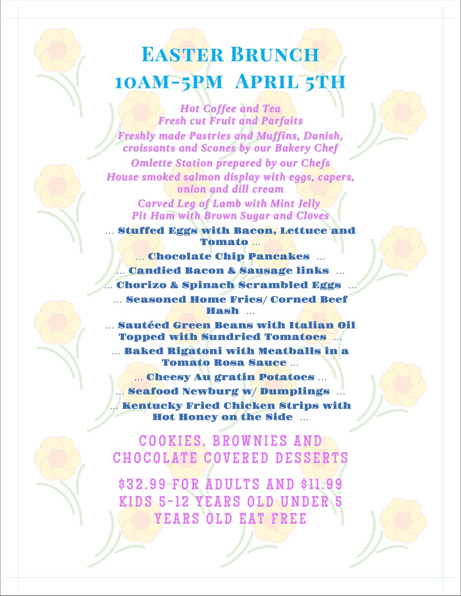 Easter Brunch event photo