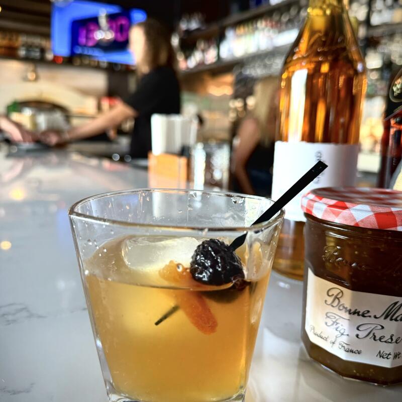 Fig Jam Old Fashioned photo