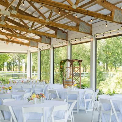 Wedding Pavilion at Next Chapter Winery.