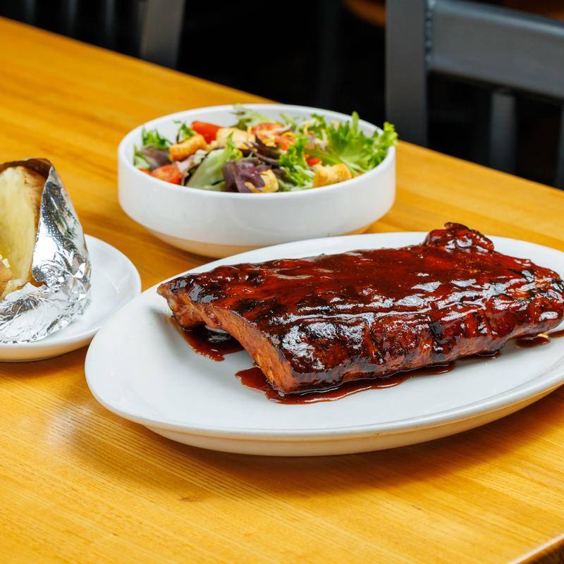 menu item 9 of 11, 1/2 Slab Ribs