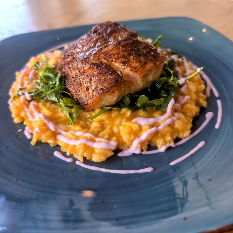 Mushroom Crusted Salmon photo