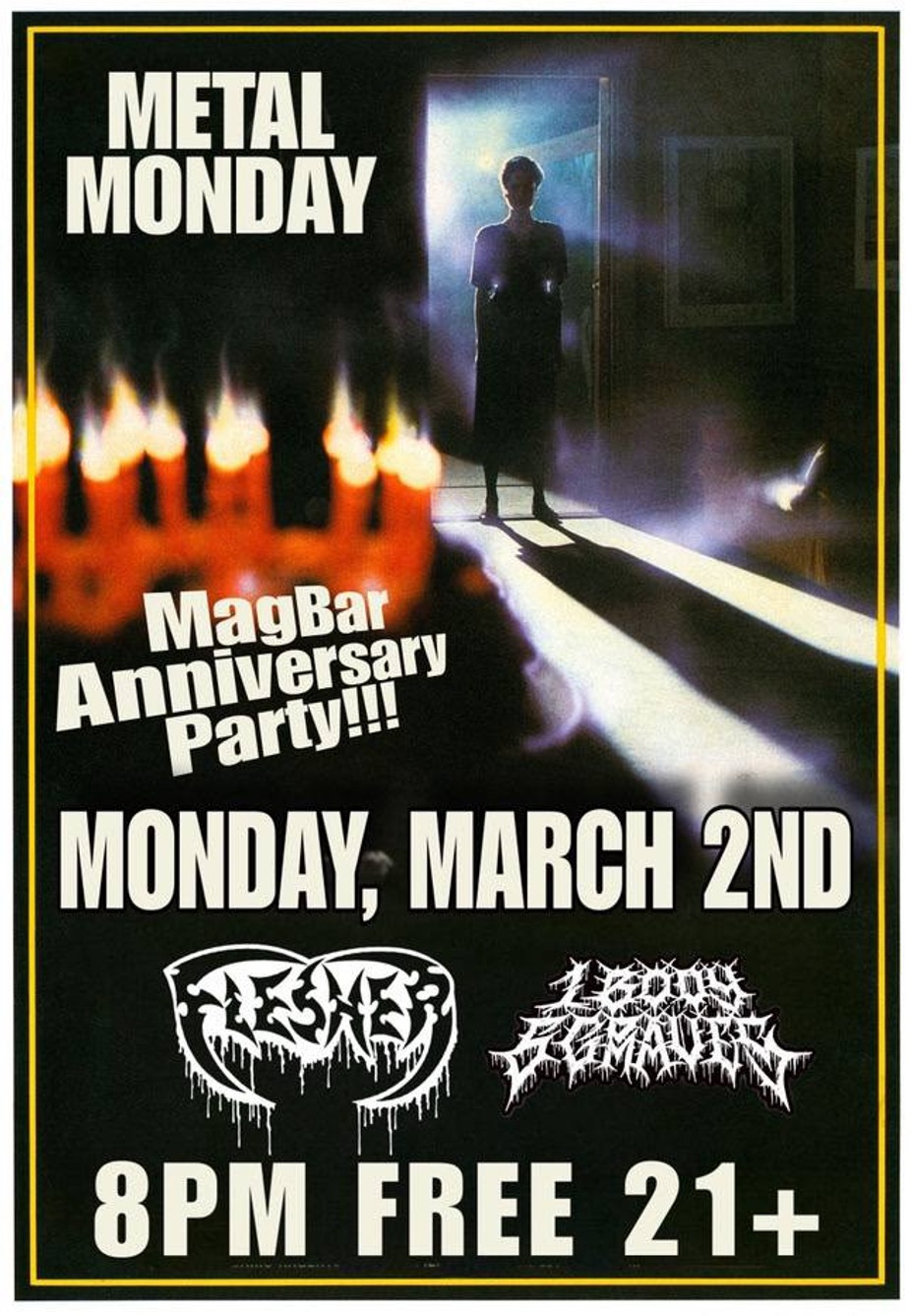 Mag Bar Metal Monday - FLESHER and 1 Body 6 Graves event photo