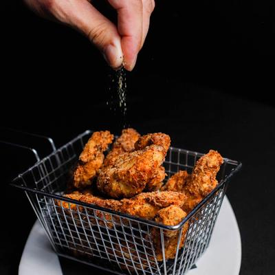 Fried chicken strips.