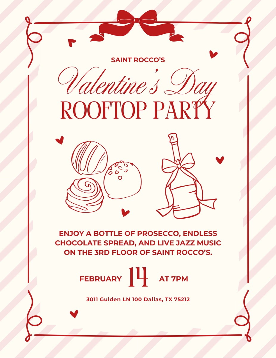 Valentine's Day Rooftop Party event photo