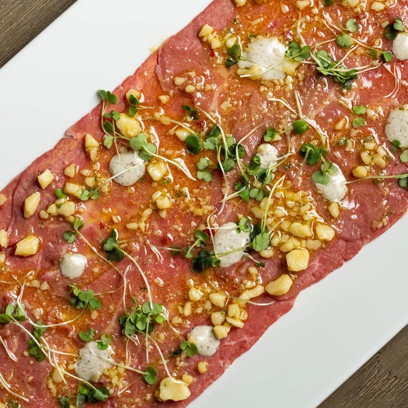 menu item 5 of 18, Mishima Reserve Wagyu Beef Carpaccio