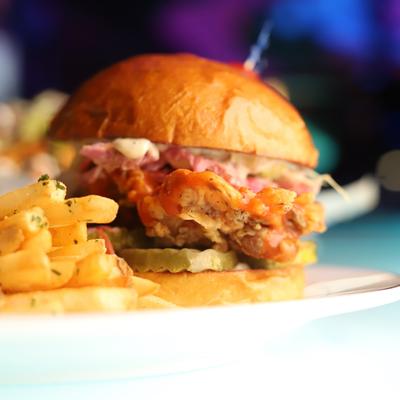 Signature Fried Chicken Sandwich.