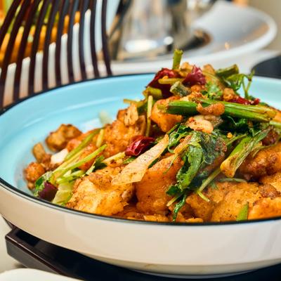 Bamboo Flounder Fish.