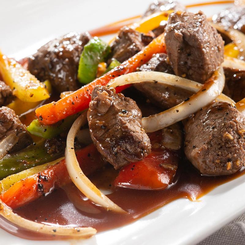 Steak Bites & fries photo