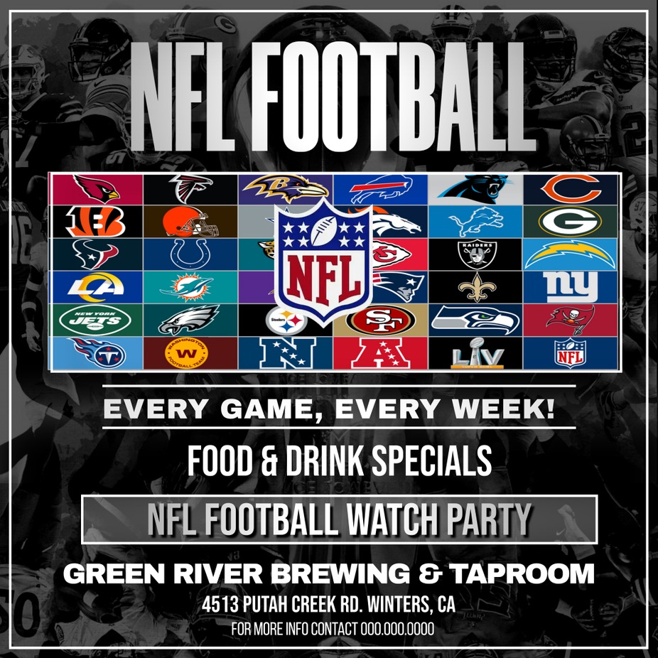 NFL SUNDAY at GREEN RIVER! event photo