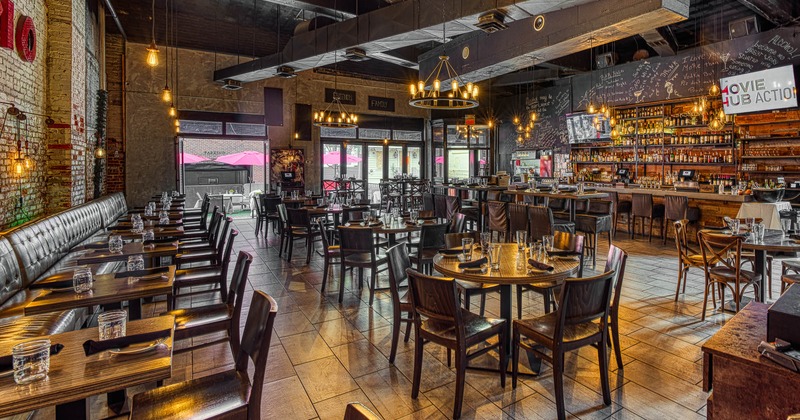 Interior, main dining area