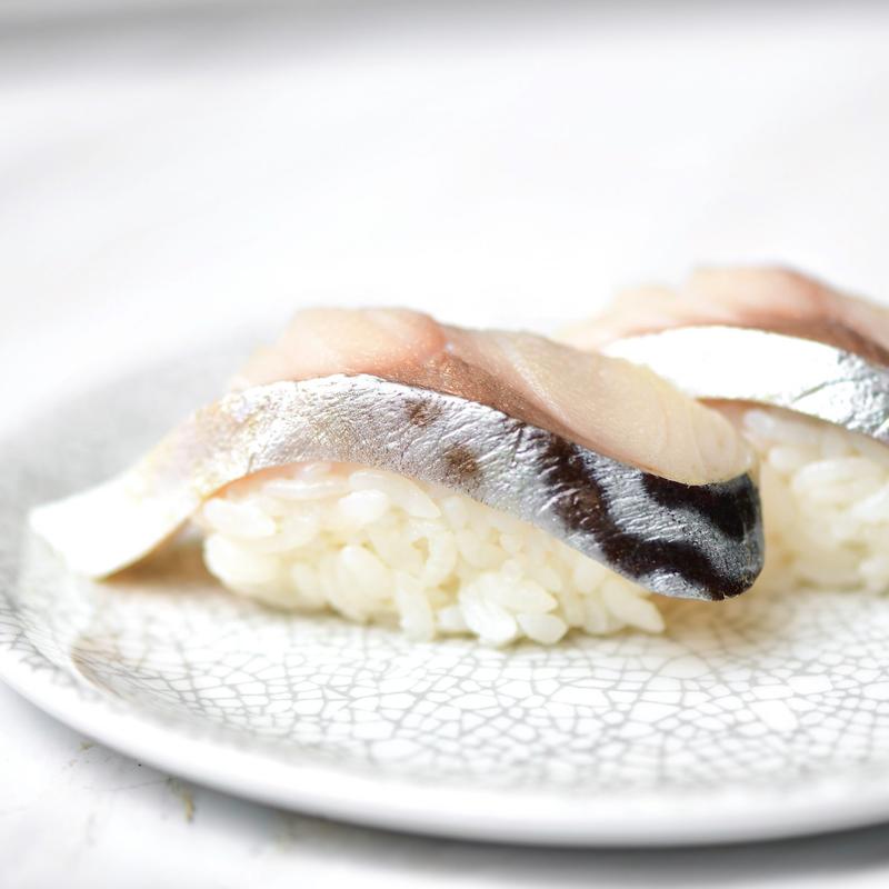 2 Piece Mackerel Sushi photo