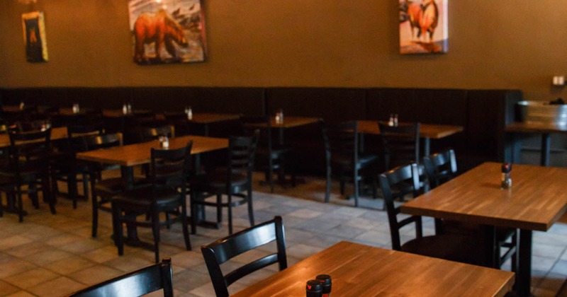 Interior, main seating area