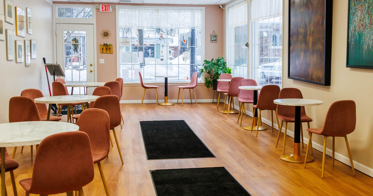 Interior, dining area