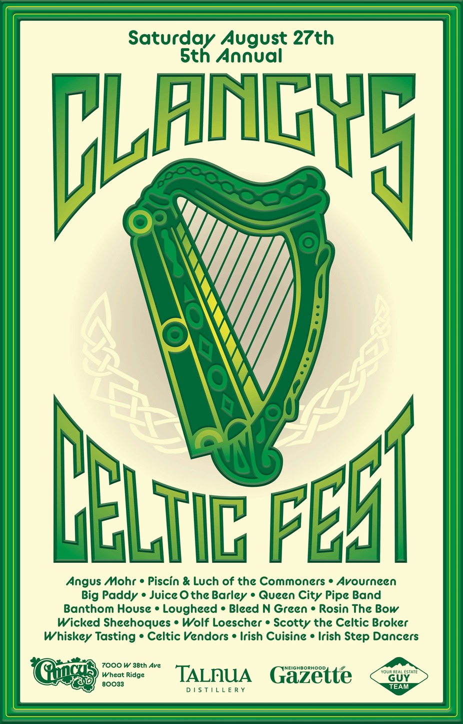 Clancy's Annual Celtic Festival Featuring Angus Mohr event photo